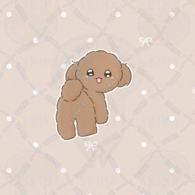 ふわふわトイプードル