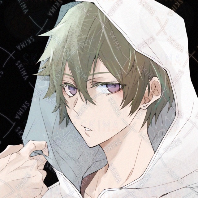 フードの少年