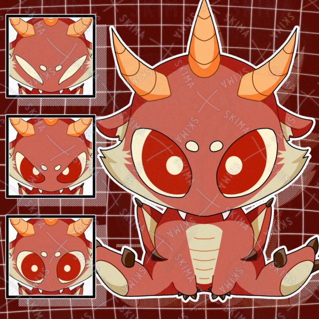 ドラゴン【表情差分5種類】