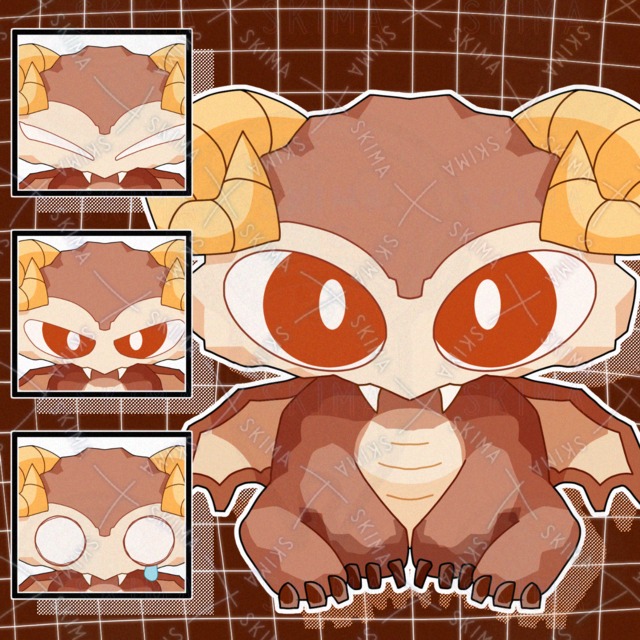 ドラゴン【表情差分5種類】