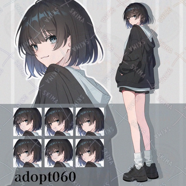 【opt】ストリート系の女の子