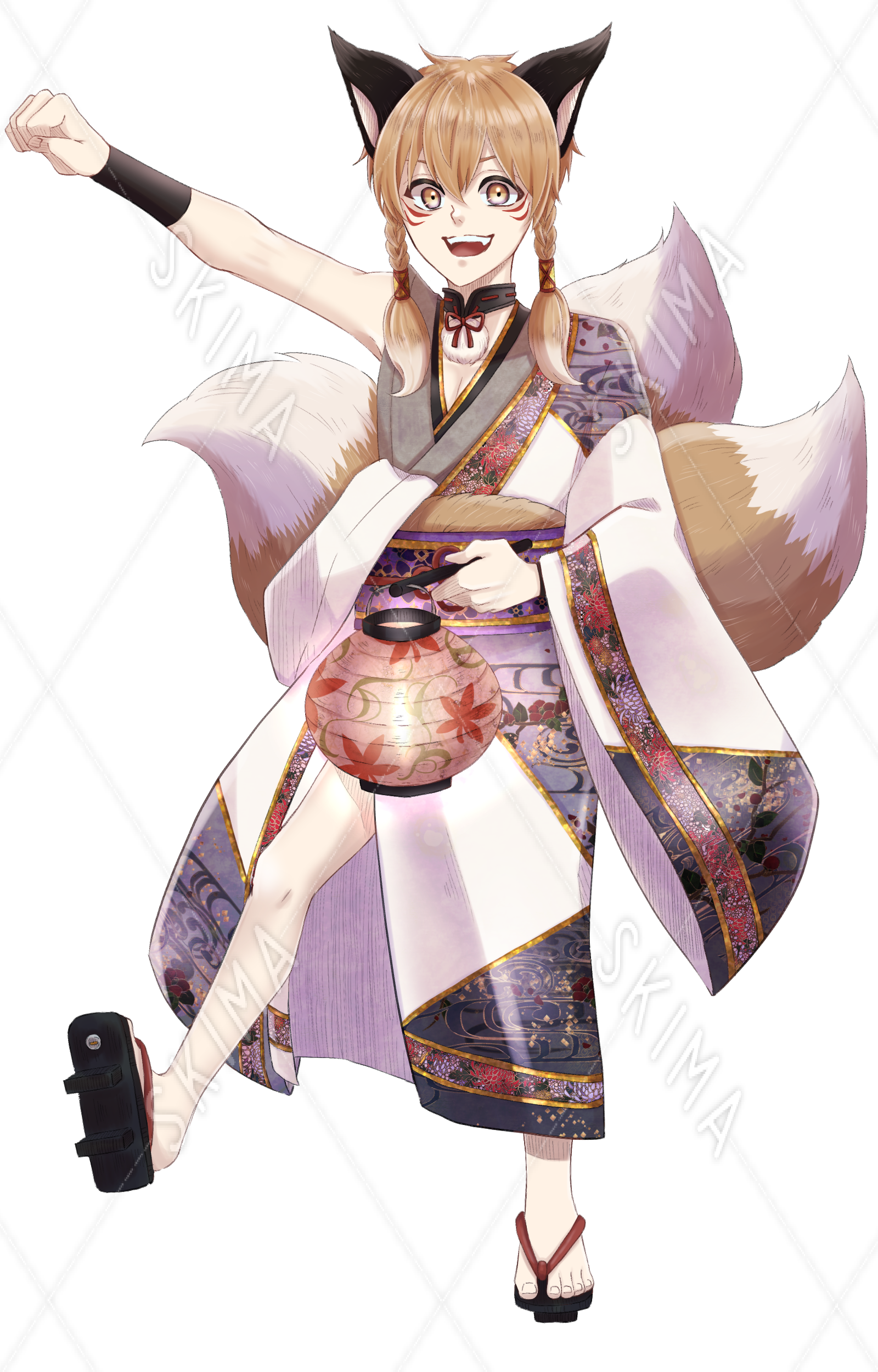 妖狐 狐の男の子 狐着脱可 スキマ スキルのオーダーメイドマーケット Skima