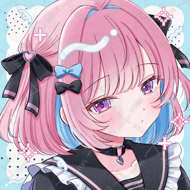 【表情５種】セーラー服の女の子