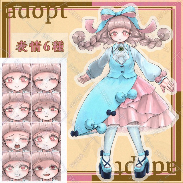 【半額セール】ゆめかわロリータ少女
