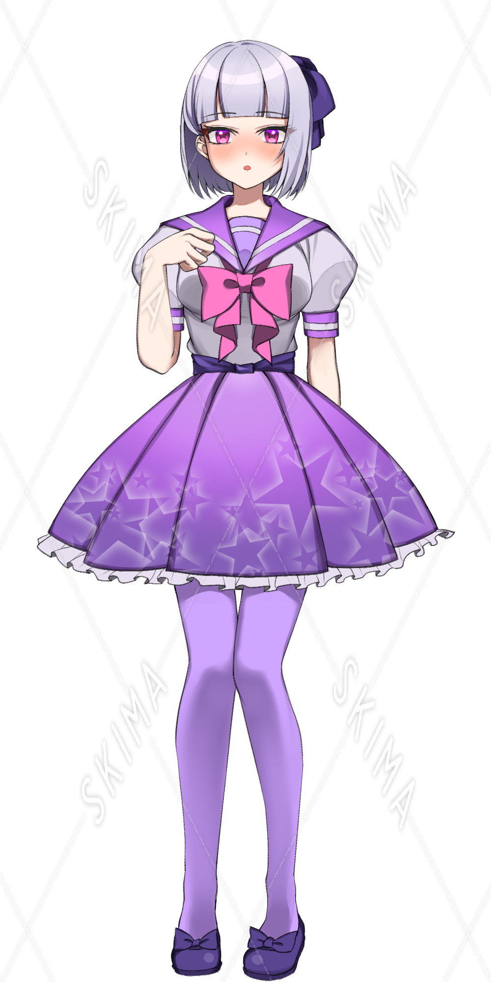 セーラー服 ワンピースドレス ゆめかわ 表情7種 スキマ スキルのオーダーメイドマーケット Skima セーラー服 ワンピースドレス ゆめかわ 表情7種 スキマ スキルのオーダーメイドマーケット Skima