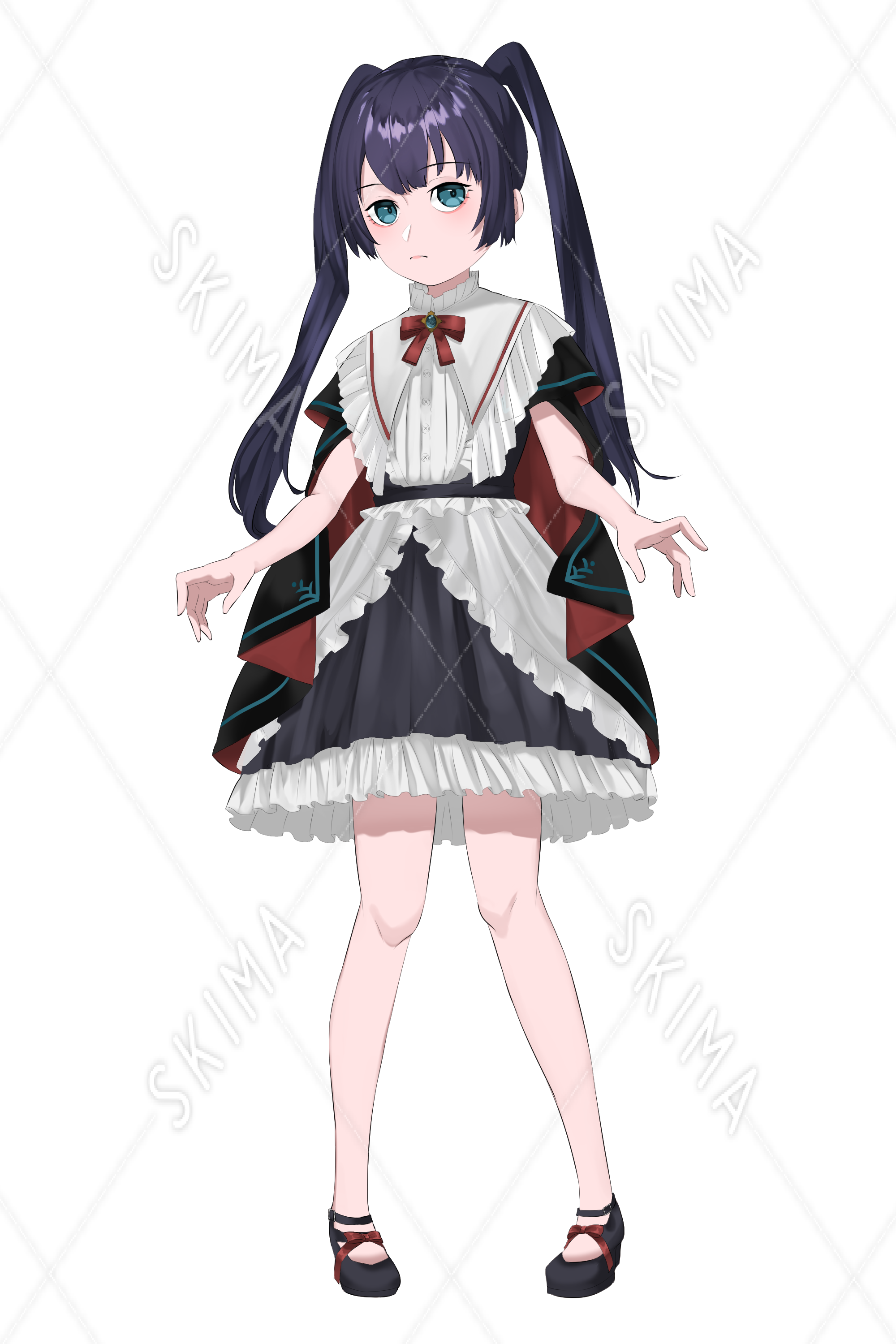 ゴスロリ 少女 表情 吸血鬼差分6枚 スキマ スキルのオーダーメイドマーケット Skima