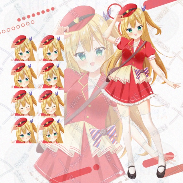 金髪の郵便屋さん
