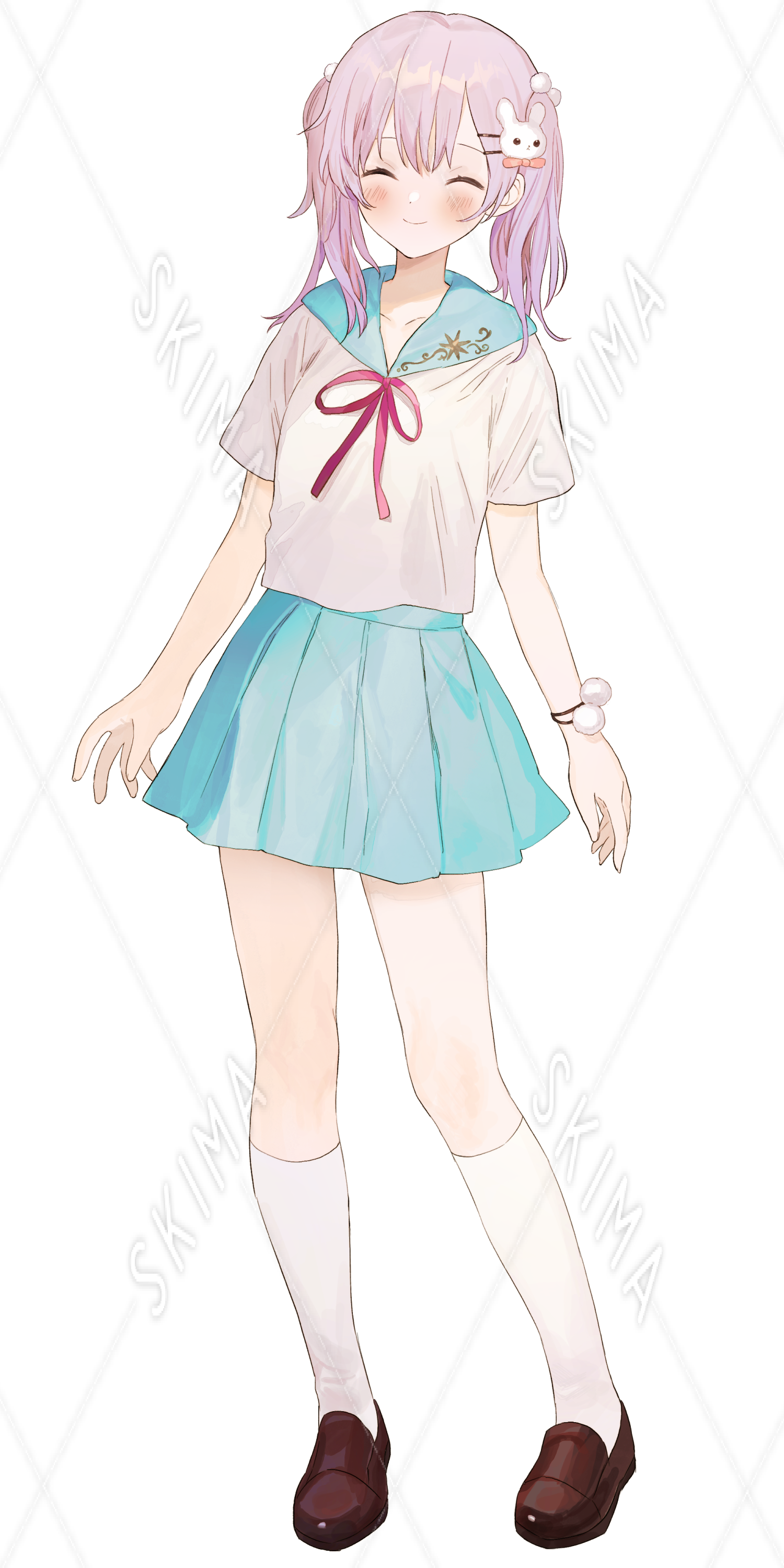 立ち絵 ふわふわな女子高生 スキマ スキルのオーダーメイドマーケット Skima