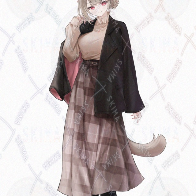 Image 2 of Cat-Eared Girl: 6 Expressions