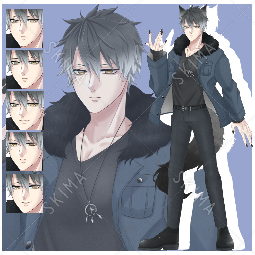 狼男 ケモ耳 耳しっぽ着脱可 スキマ スキルのオーダーメイドマーケット Skima