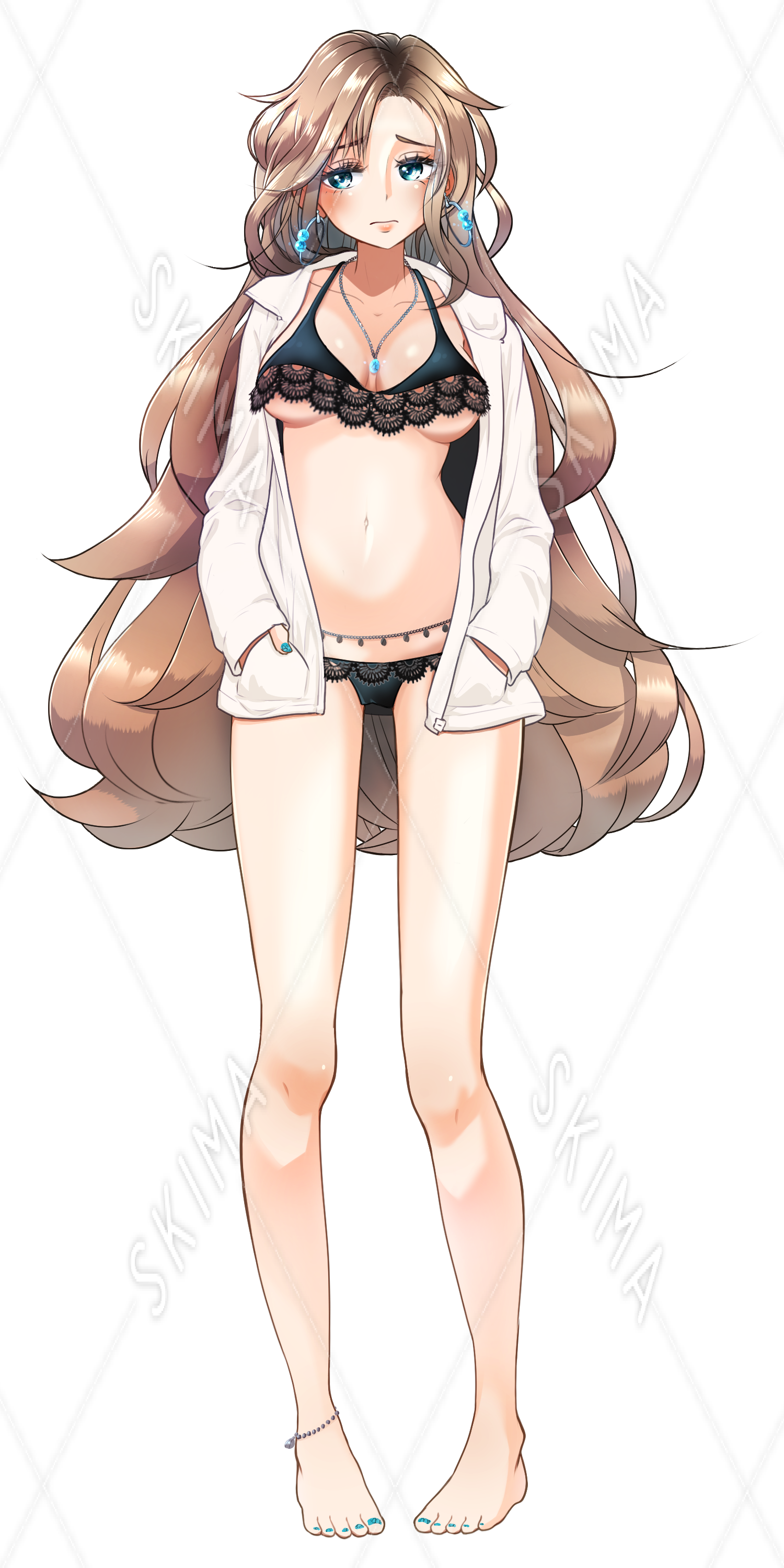 水着のギャル 差分７種 スキマ スキルのオーダーメイドマーケット Skima