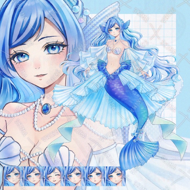 Image of Mermaid of the Blue Sea