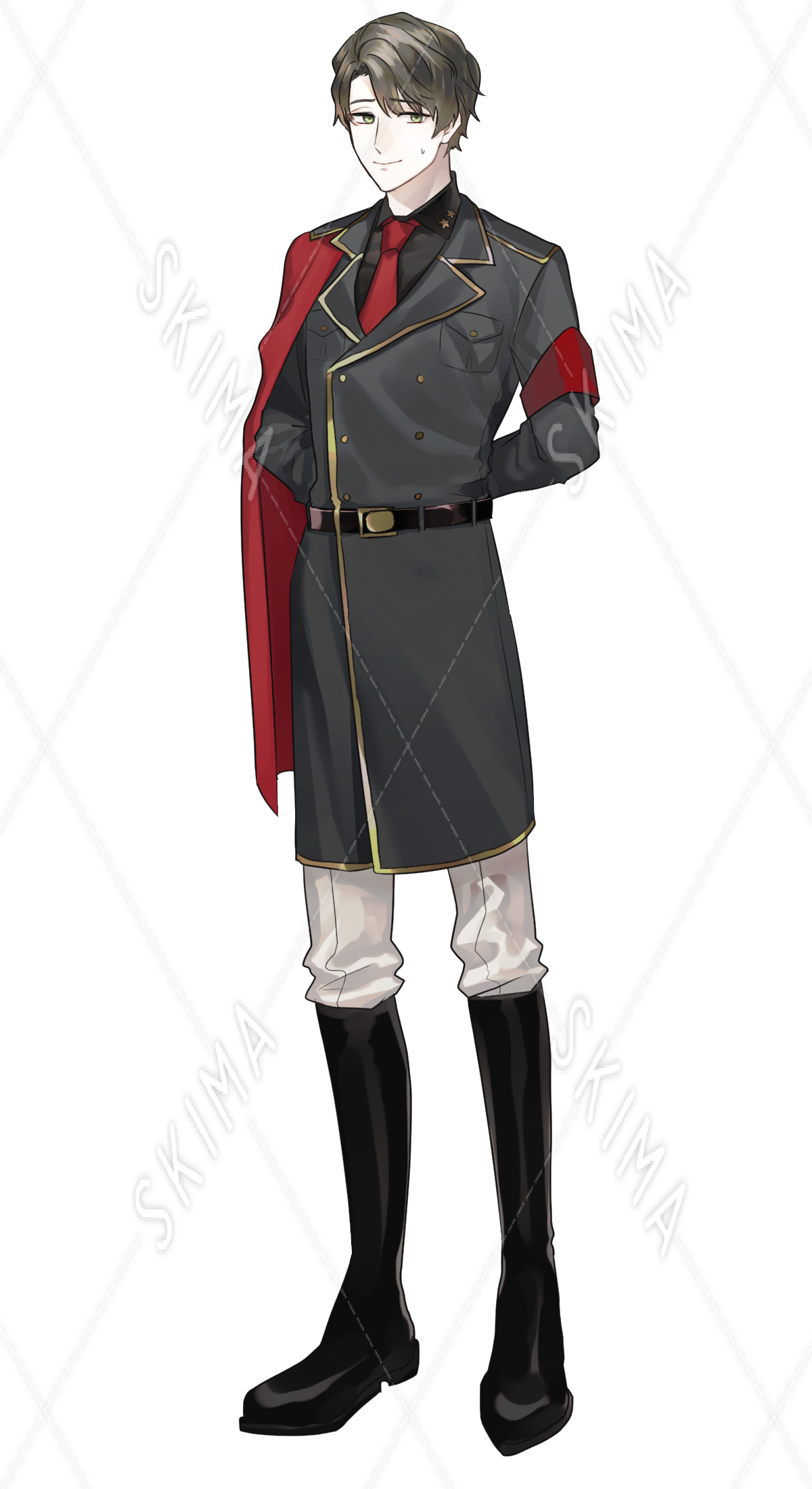 軍服男子 差分全6種 スキマ スキルのオーダーメイドマーケット Skima