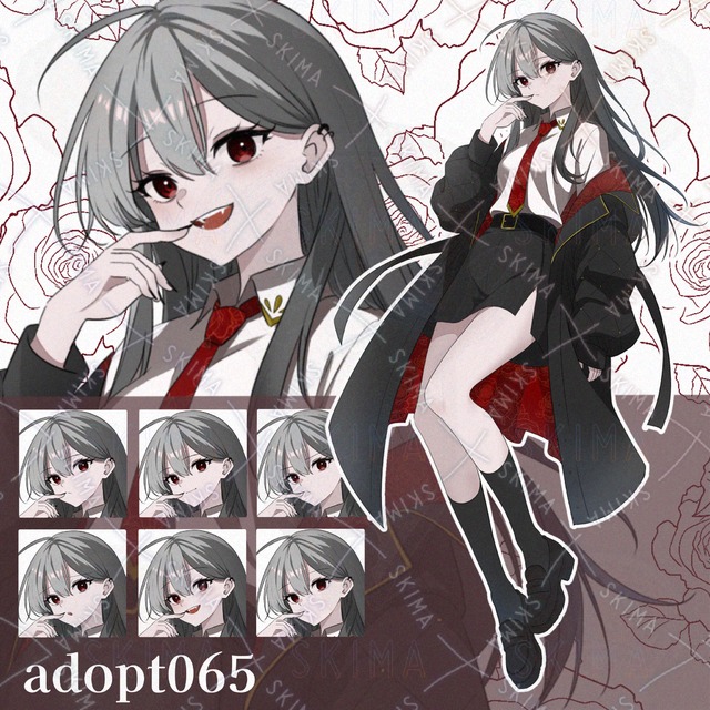【opt】吸血鬼風の女の子