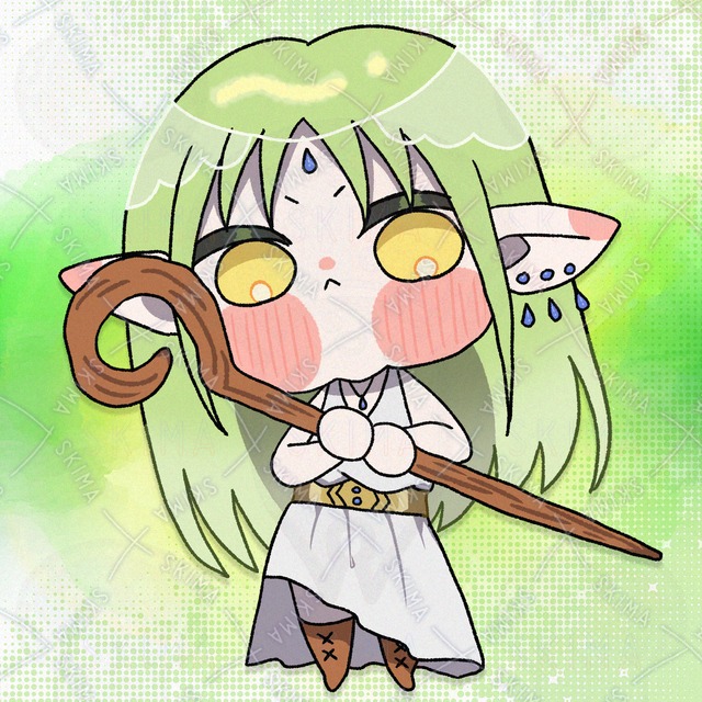 エルフの女の子
