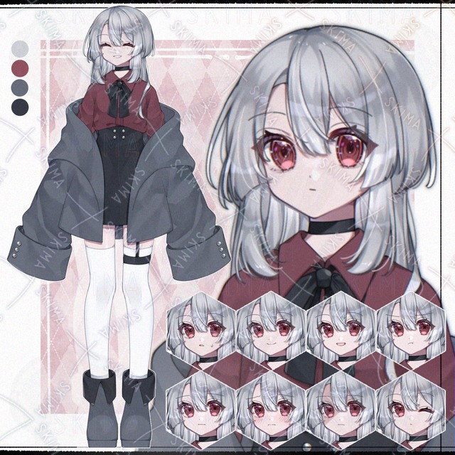 Image of 10 Adoptable Facial Expressions