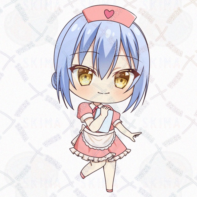 Image 3 of Cartoon Nurse Digital Artwork