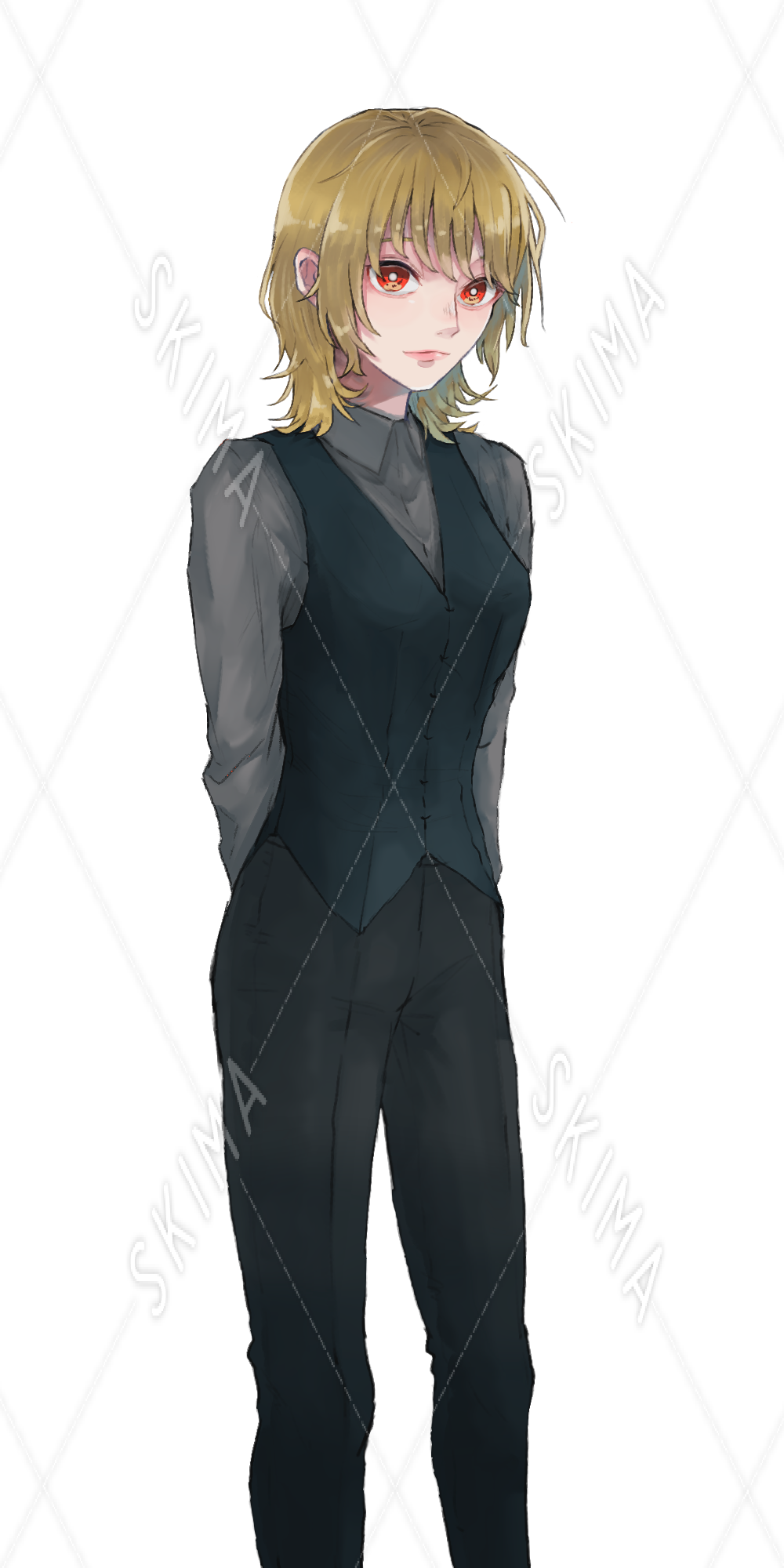 スーツ女性 表情差分５種類 スキマ スキルのオーダーメイドマーケット Skima