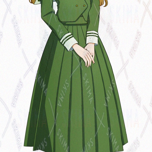 Image 4 of Ladies' School Uniform Digital Art