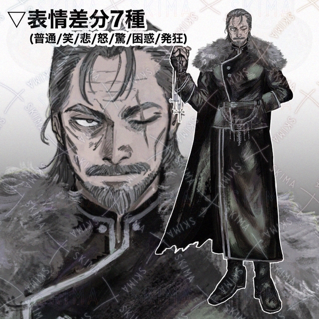 Image of Middle-Aged Man: 7 Expressions