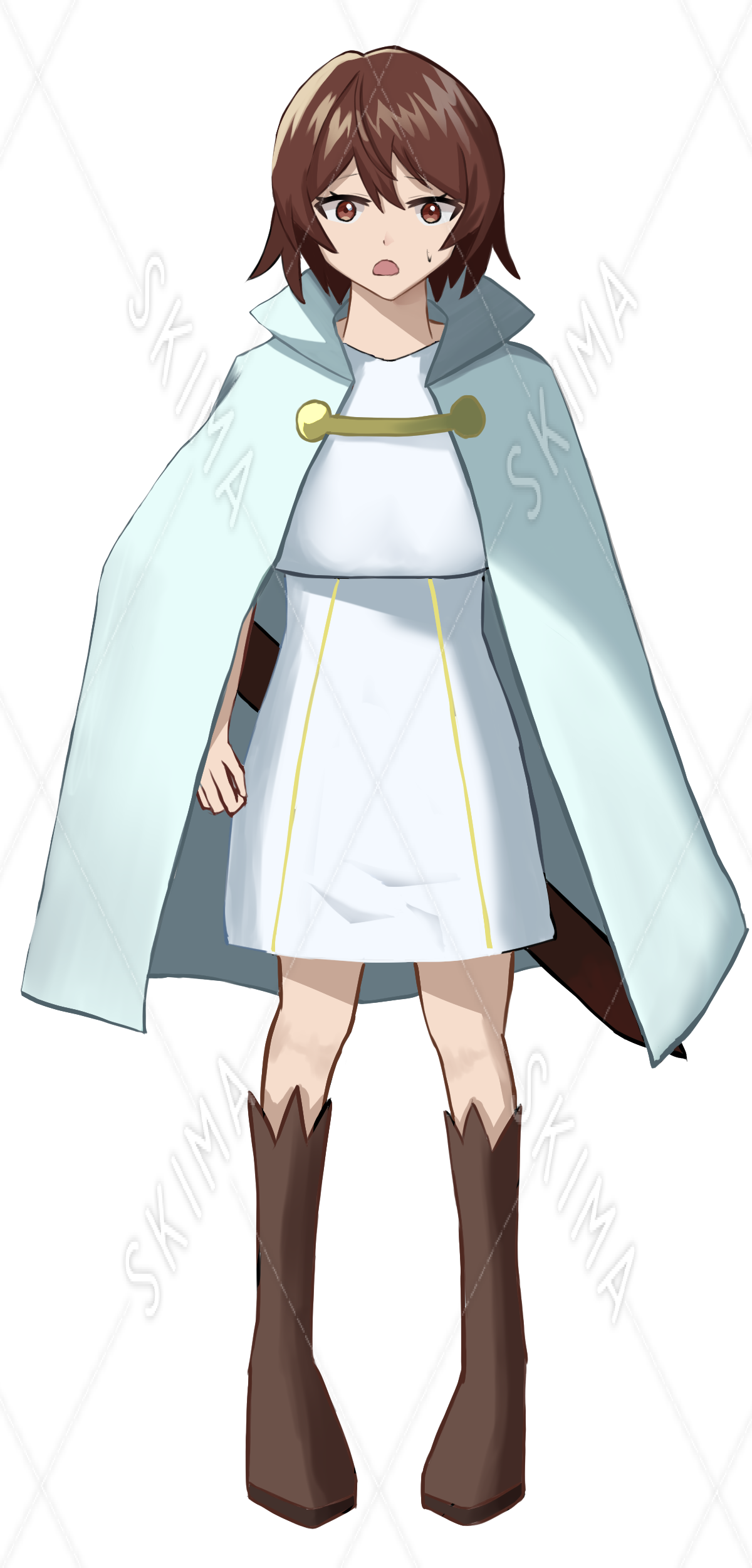 女性剣士 表情4種 スキマ スキルのオーダーメイドマーケット Skima