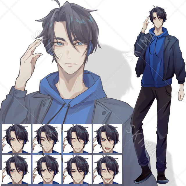 男性キャラ　キャラ販売