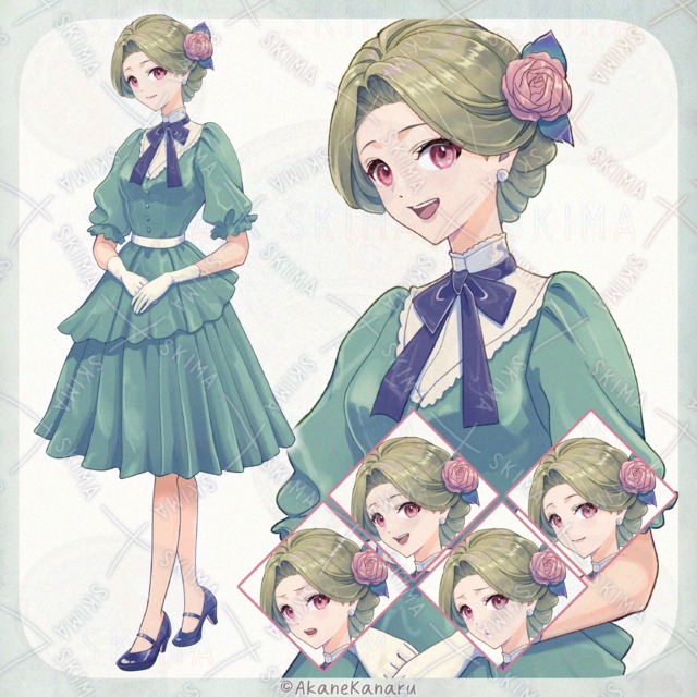 【Adopt】令嬢【表情差分４種】