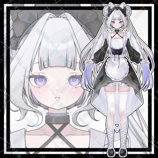猫メイド／表情差分7種