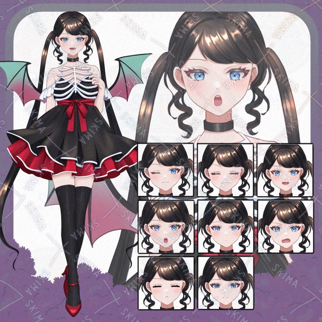 小悪魔風の女の子
