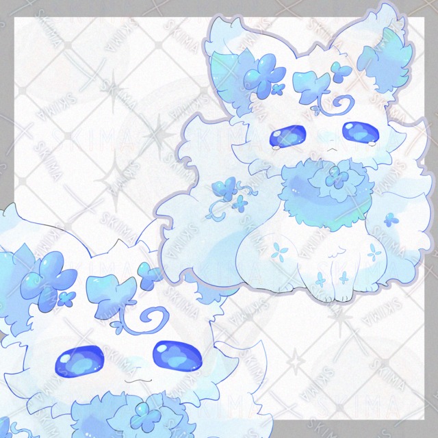 木属性狐【表情10種類】