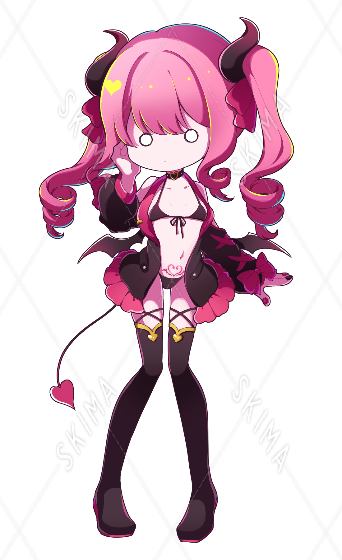 サキュバス風の女の子 スキマ スキルのオーダーメイドマーケット Skima サキュバス風の女の子 スキマ スキルのオーダーメイドマーケット Skima