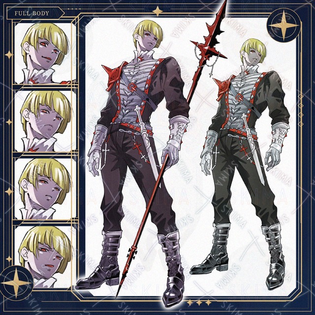 Image of Gothic Punk Knight (with weapon variations)