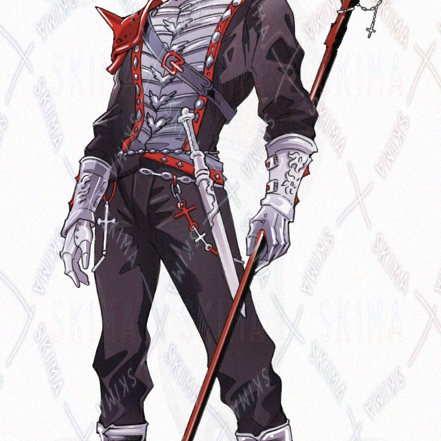 Image 3 of Gothic Punk Knight (with weapon variations)