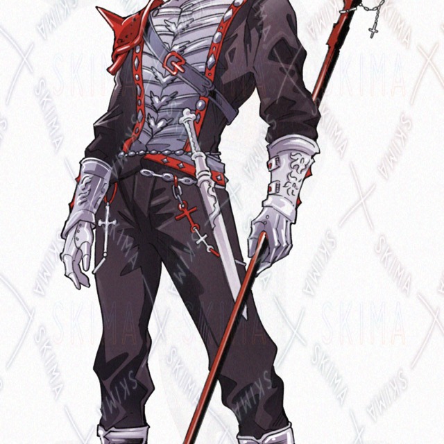 Image 5 of Gothic Punk Knight (with weapon variations)