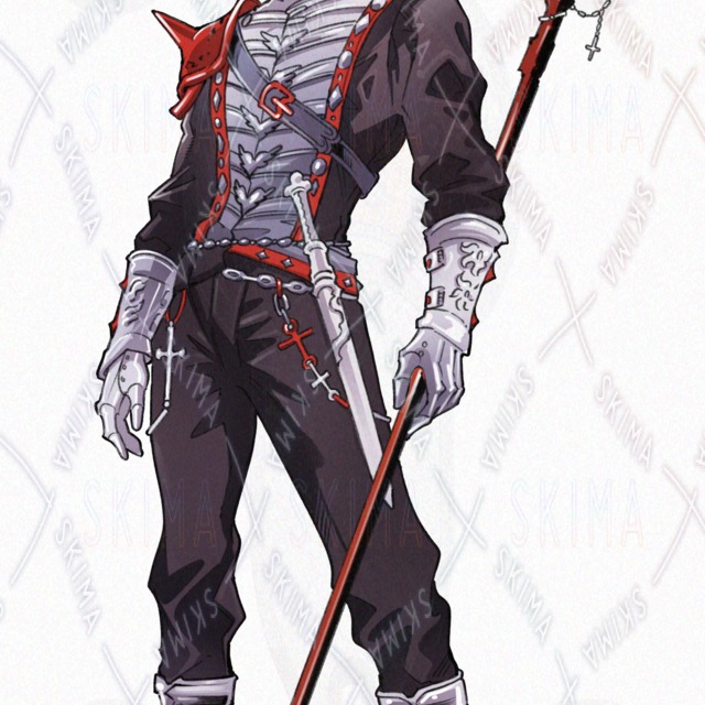 Image 7 of Gothic Punk Knight (with weapon variations)