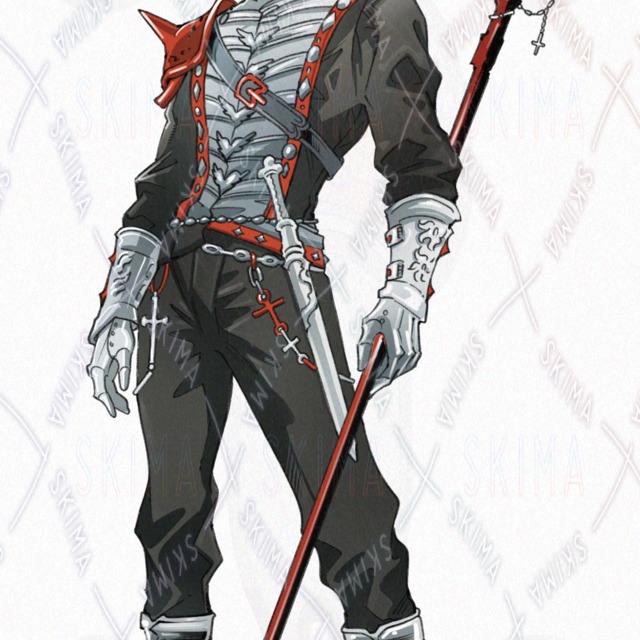 Image 9 of Gothic Punk Knight (with weapon variations)