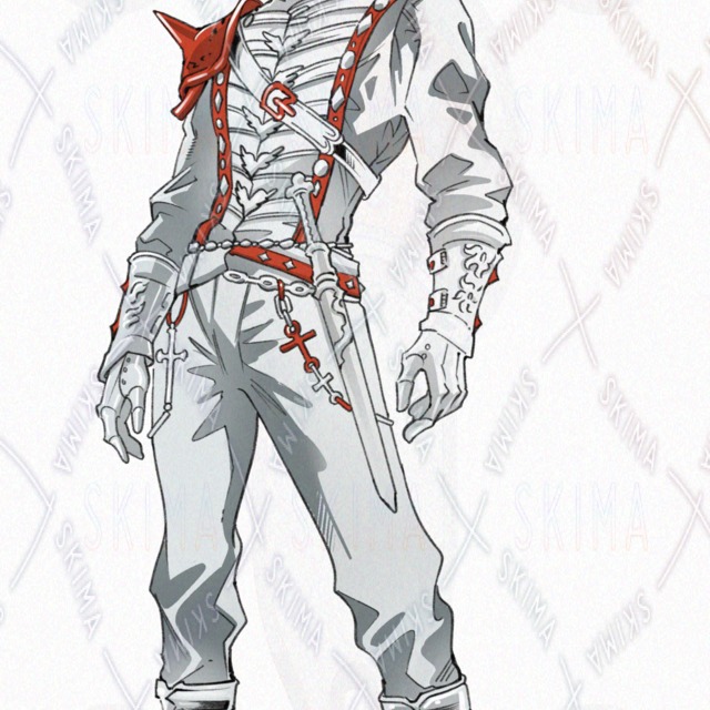 Image 10 of Gothic Punk Knight (with weapon variations)