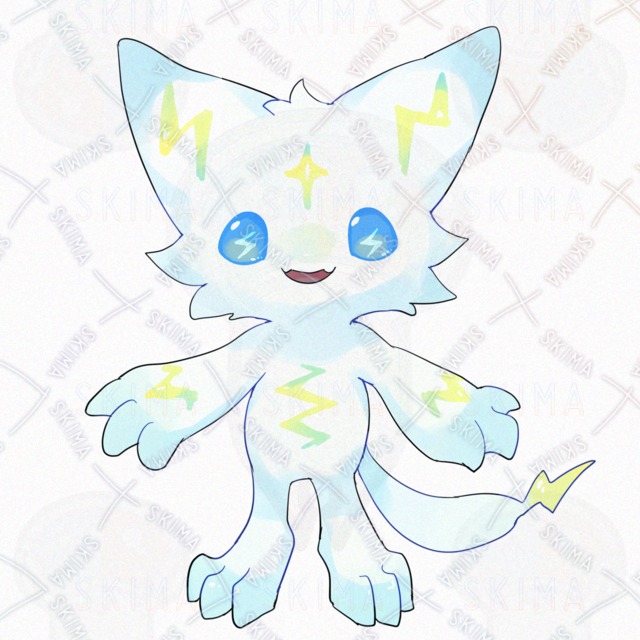 Image 3 of Lightning Kemono: 10 Expressions