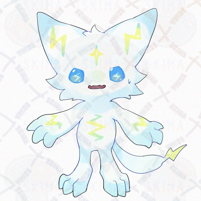 Image 7 of Lightning Kemono: 10 Expressions
