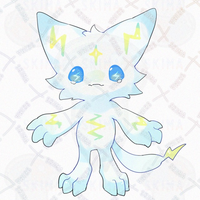 Image 9 of Lightning Kemono: 10 Expressions