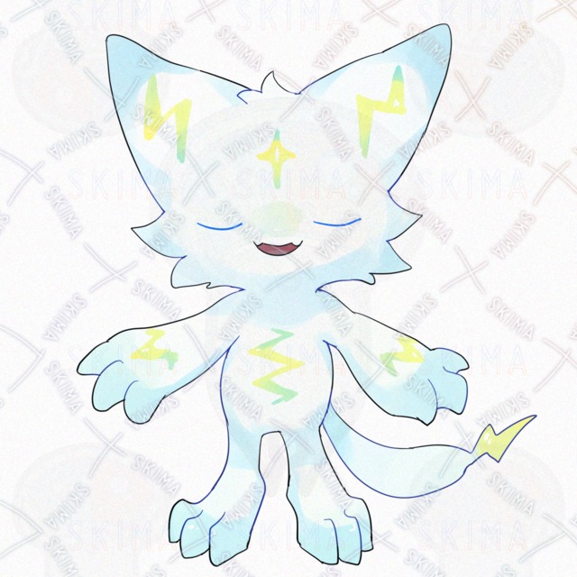 Image 11 of Lightning Kemono: 10 Expressions
