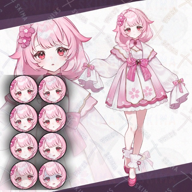 【表情差分8種】Adopt.15