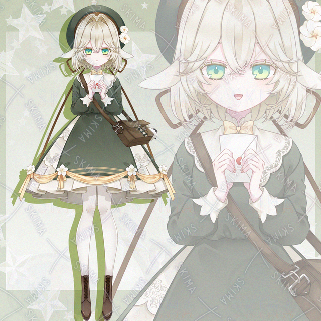 お手紙羊ちゃん【PSD別売り】