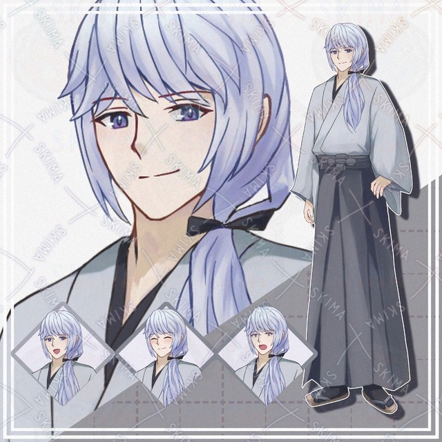 【表情10種】袴姿の男性【立ち絵】