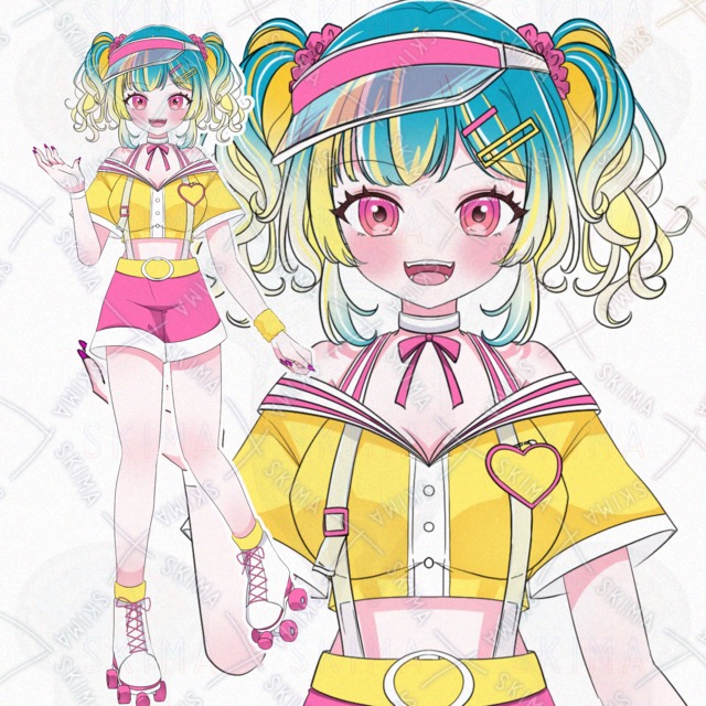 カーホップ　バーガーショップの女の子