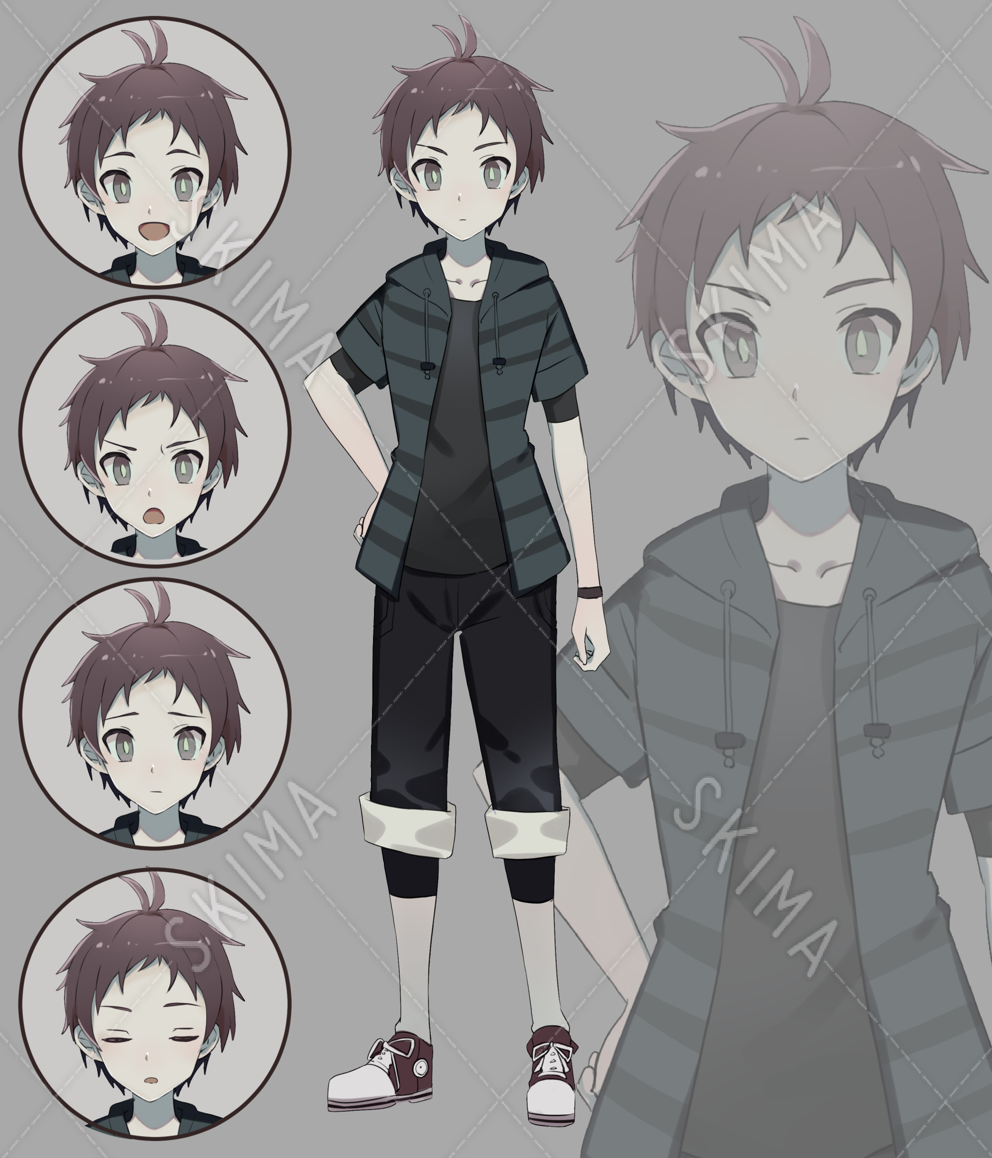 ゲーム制作 Trpg用 パーカー少年 スキマ スキルのオーダーメイドマーケット Skima