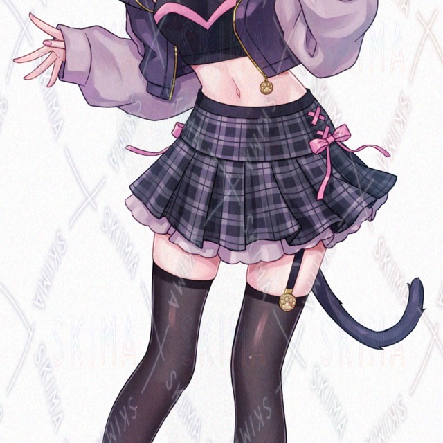 黒猫ちゃん/表情8種【adopt55】の商品画像9枚目