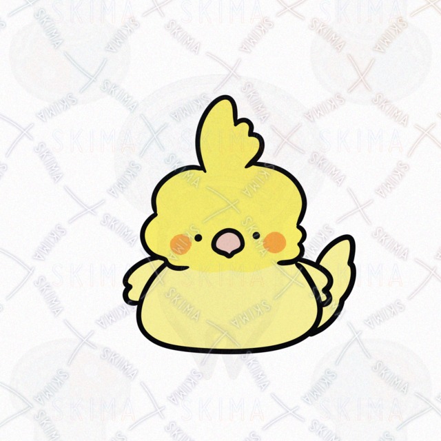 ほっぺがかわいいおかめいんこ（表情5種類）の商品画像2枚目
