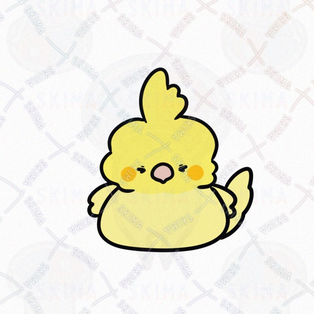 ほっぺがかわいいおかめいんこ（表情5種類）の商品画像4枚目