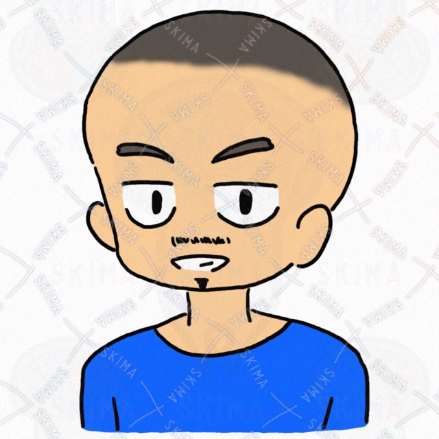 ダンディーな男性(ひげ＆坊主)の商品画像2枚目